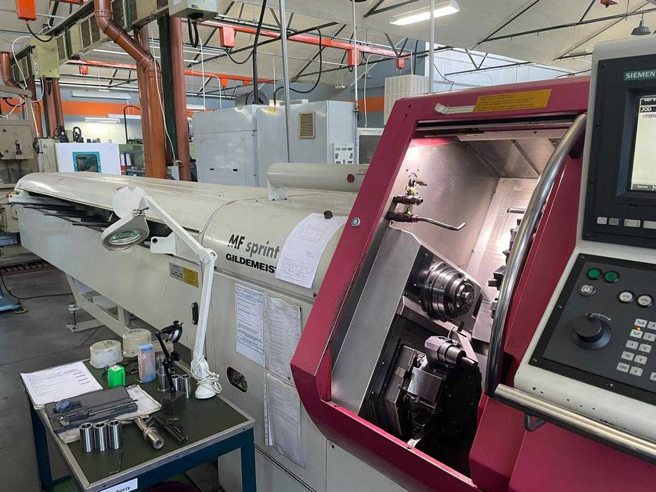 Tokarka prętowa CNC GILDEMEISTER MF-Sprint 65