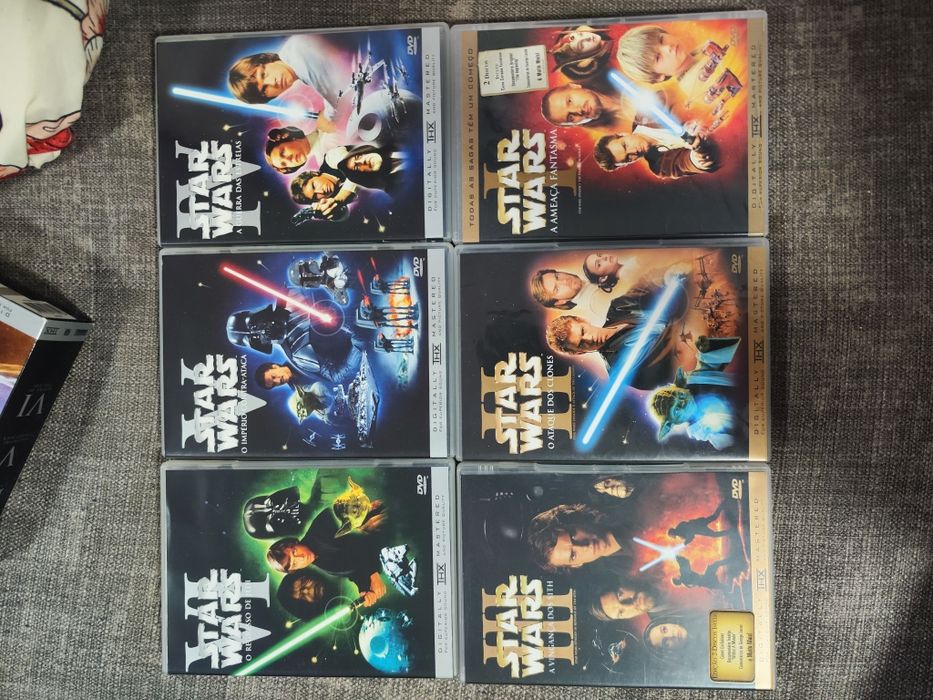 Star wars dvd coleção