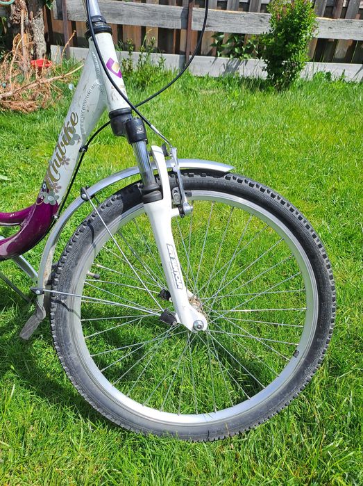 Rower junior dziewczęcy Unibike Princess 24'' rama 13