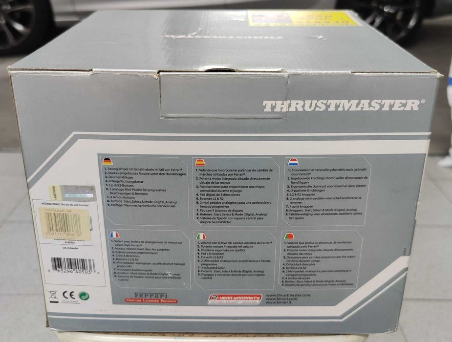 Volante Thrustmaster PS2