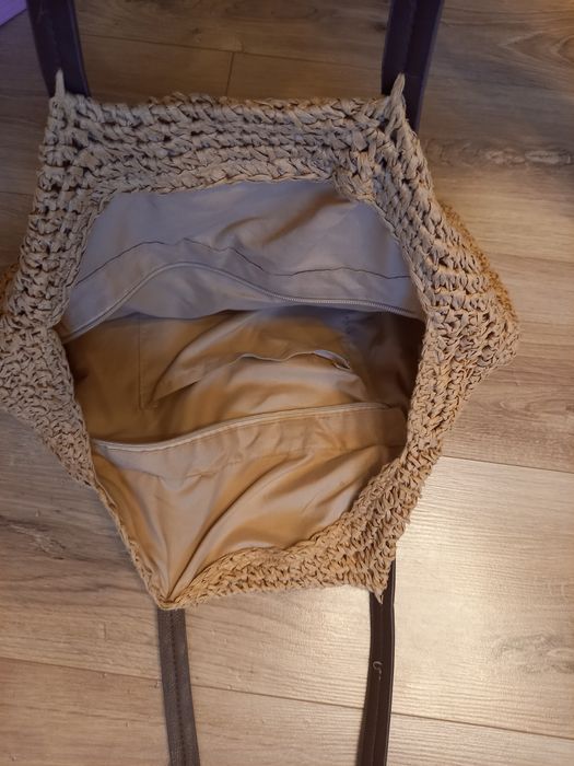 Torebka pleciona boho