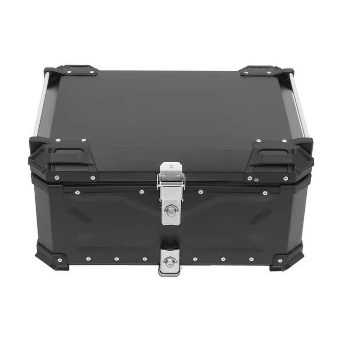 Top Case em Alumínio Preta / Mala para Moto / Novas