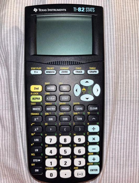 Texas TI-82 Stats