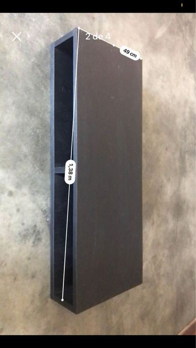 Movel televisao castanho