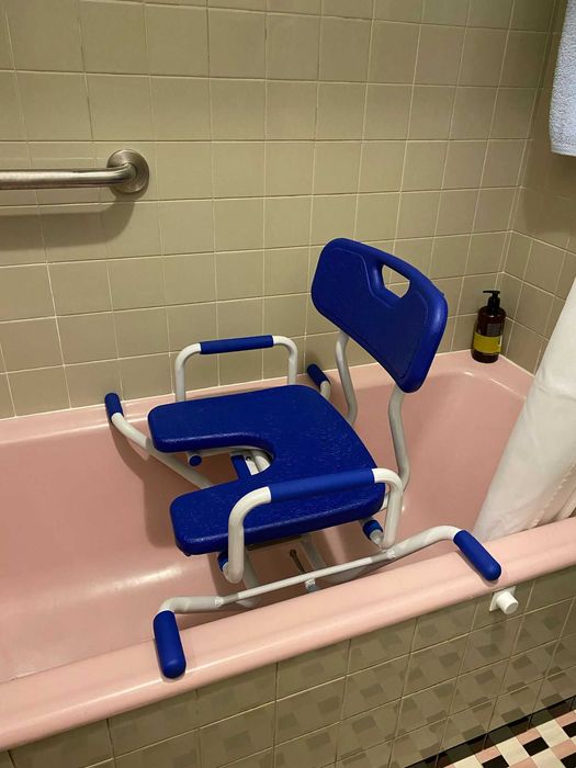 Cadeira de Banho Giratória