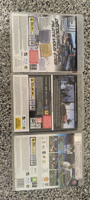 Grand theft auto 5/Need for speed shift/Pro evolution soccer 2013 Ps3
