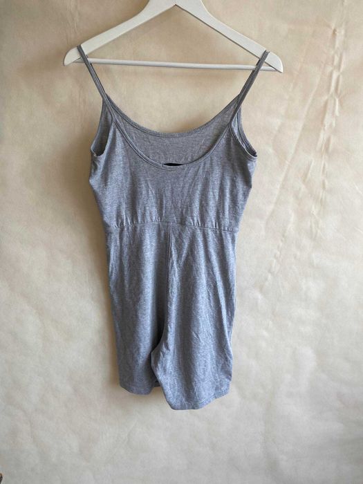 Kombinezon szary na ramiączka Missguided r. M