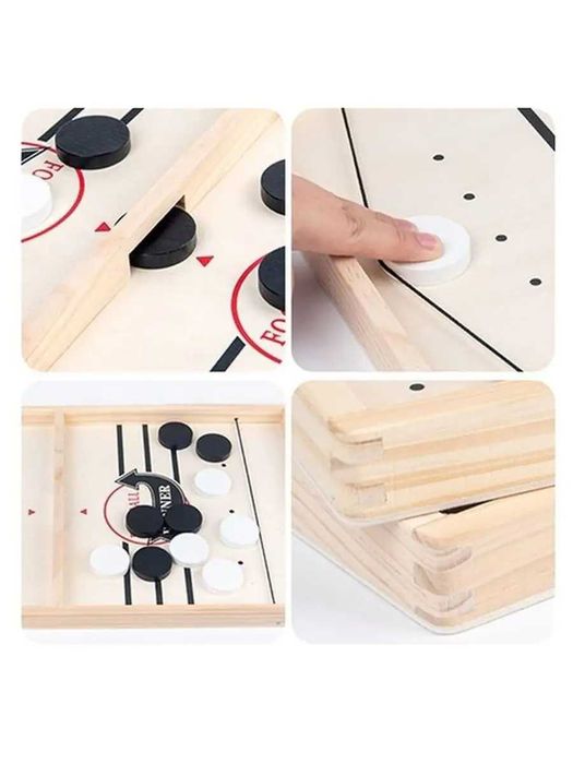 Большая настольная игра 54 см! Катапульта деревянный футбол, хоккей