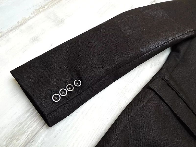 Diesel Black Gold Blazer Marynarka Męska Premium Limited Czarna