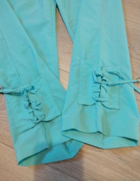 Бриджи летние берюзового цвета