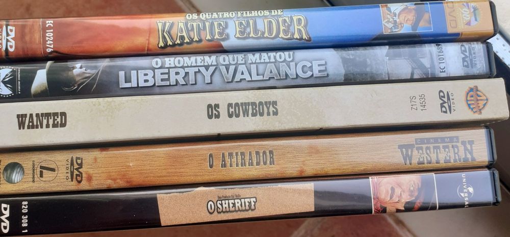 Pack 5 DVDs Cinema Western / Cobóis (John Wayne, John Ford)