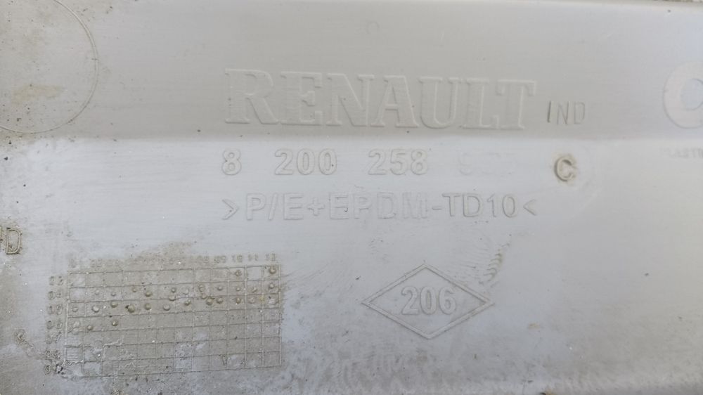 Parachoques Renault modus para choques 2005