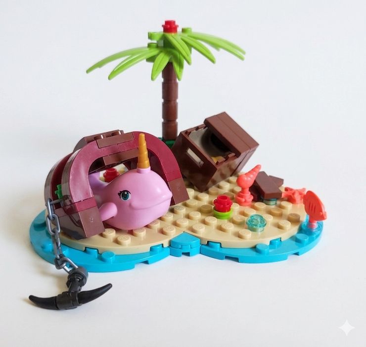 LEGO Friends 41381 Łódź ratunkowa – 100% KOMPLETNY + 2 Instrukcje