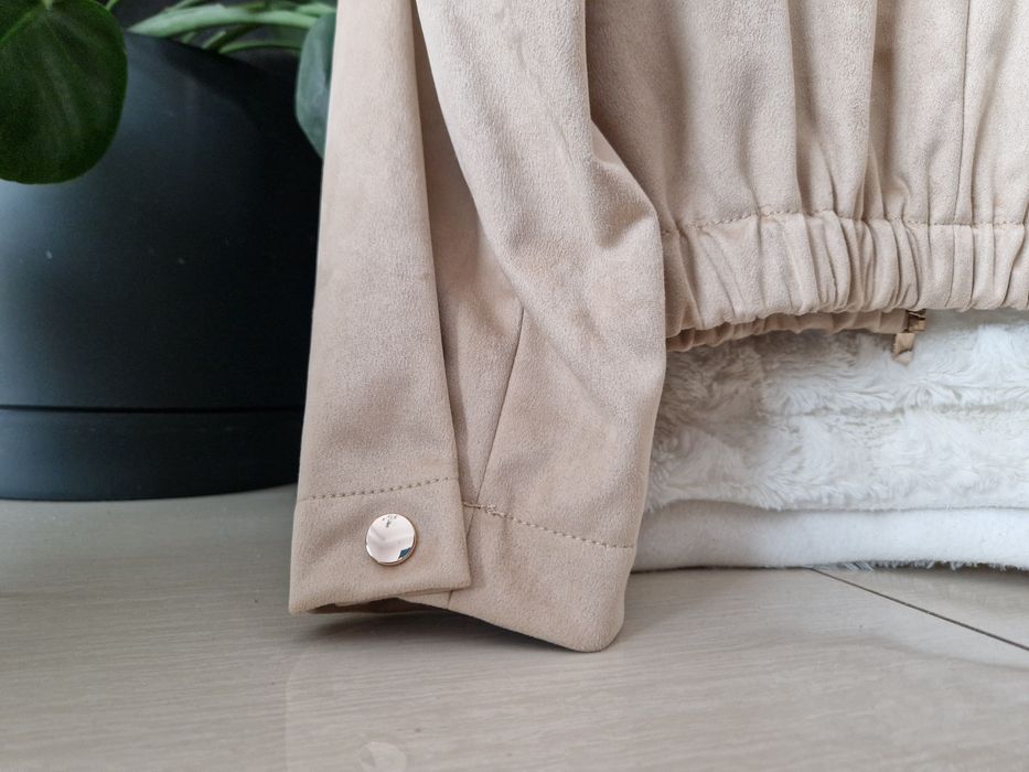 Bomberka Zara sztuczny zamsz