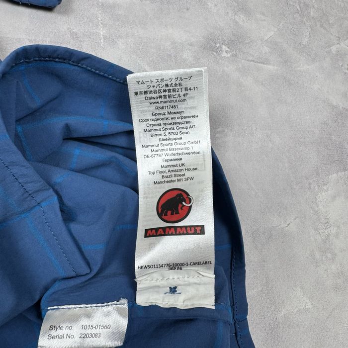 Чоловіча трекінгова рубашка Mammut розмір L-XL
