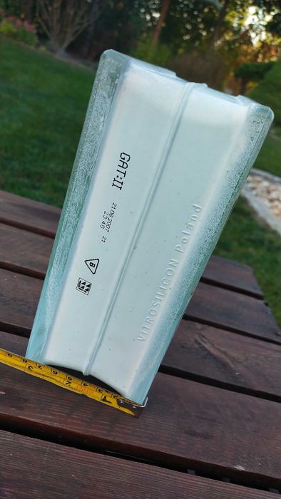 Luksfery / pustaki szklane / 10 sztuk / NOWE