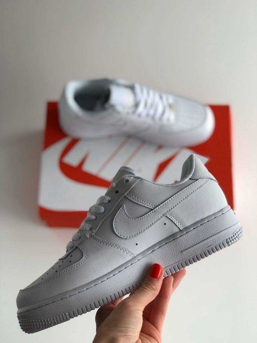 !АКЦІЯ! Nike Air Force 1 low White найк аир форс 36-45