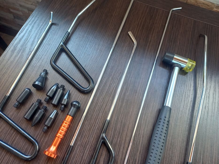 Набор PDR,рычаг ПДР,удаления вмятин,крючки,рихтовка без покраски