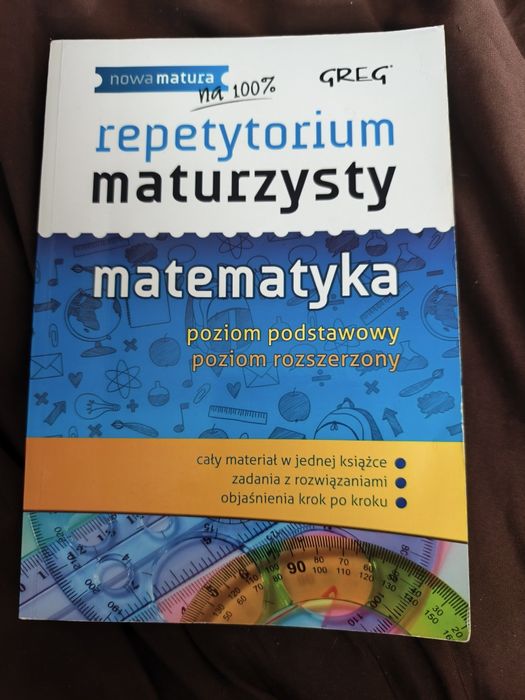 Repetytorium maturzysty matematyka poziom podstawowy i rozszerzony