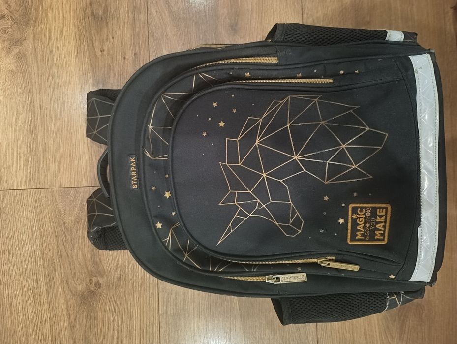 Plecak szkolny STARPAK jednorożec