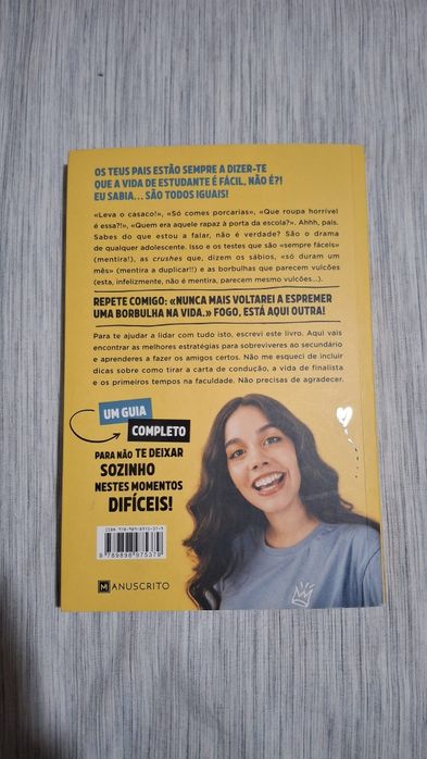 Uma adolescente à beira de um ataca de nervos