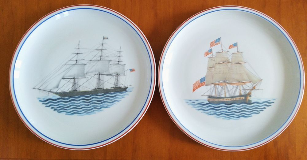 MOTTAHEDEH and Vista Alegre Plates, Our Maritime Heritage