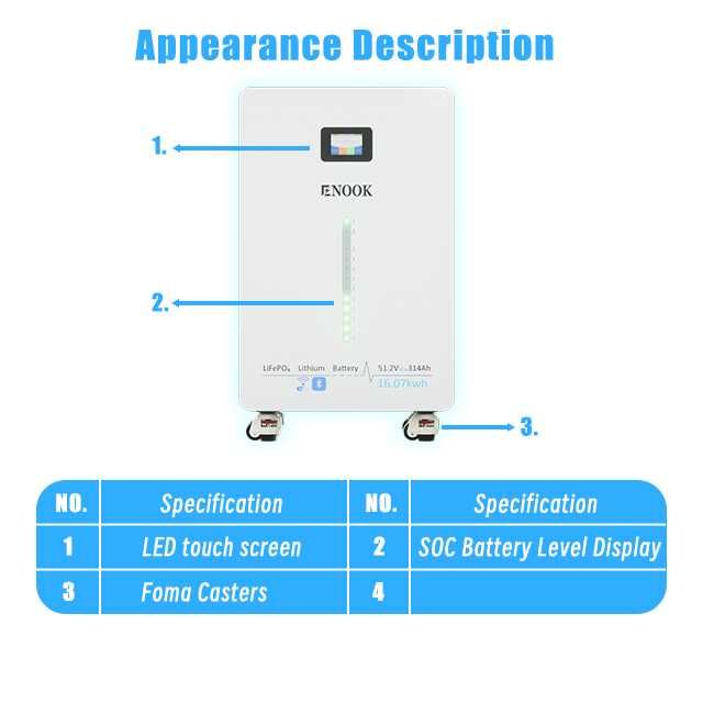 Baterias de litio LiFePo4 15-16Kw wifi bluetooth  "Qualidade Superior"