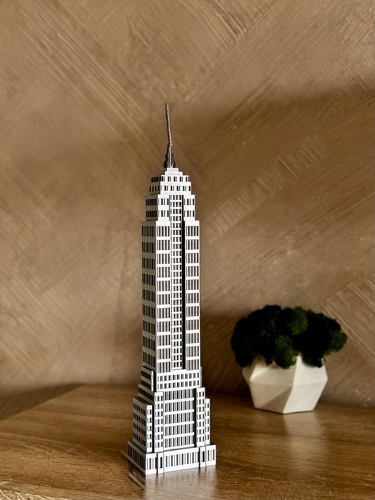 Декоративна модель Empire State Building 3D друк