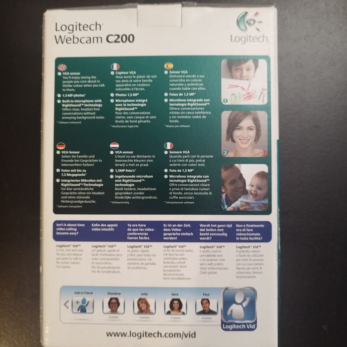 Logitech C200 Webcam