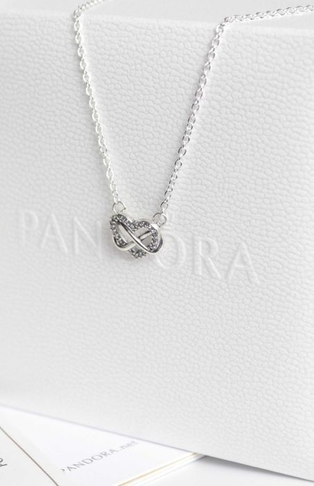 Pandora намисто блискуче серце нескінченності