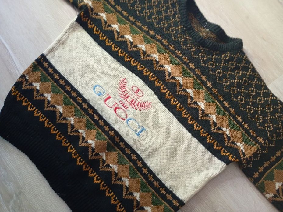 Vintage sweter Gucci