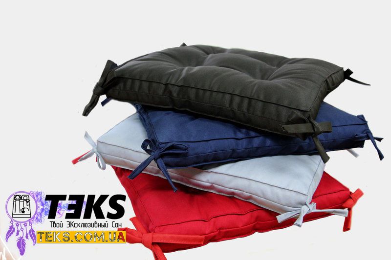 САДОВАЯ подушка на стул 40х40, табурет, для дома, ресторана, в школу