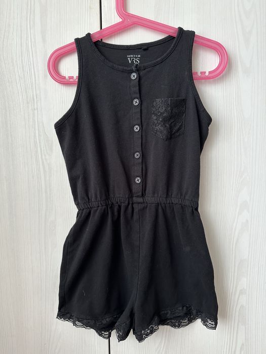Czarny letni kombinezon VRS Kids 116