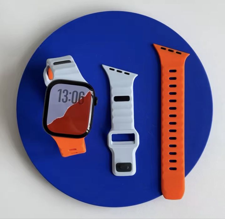 Асимметричный силиконовый ремешок для Apple Watch