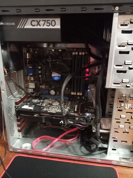 Комп'ютер,16 ГБ оуз, відео 8 ГБ rx 580, i7 3770k int