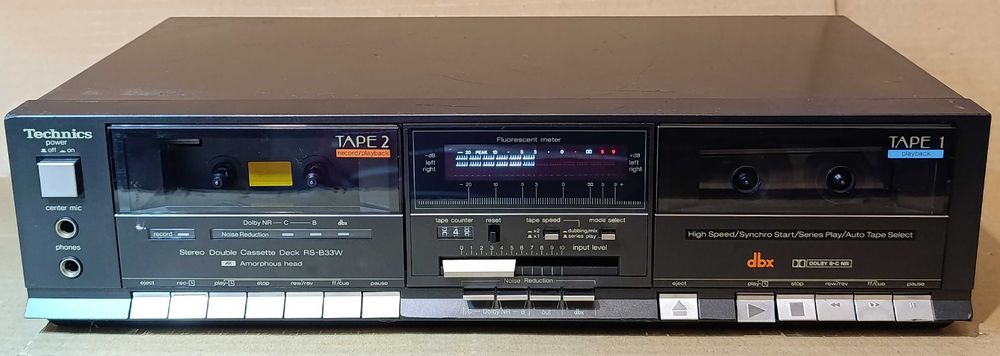 Кассетная дека Technics RS-В33W