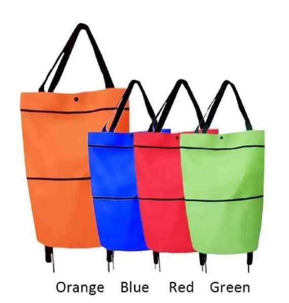 Складная тележка для покупок, сумка-тележка с колесами, складная сумка