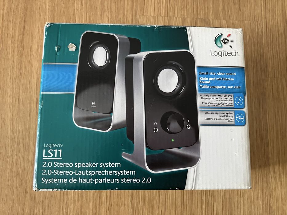 Ofereço - Colunas com fios Desktop Logitech