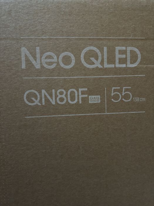 Телевізор Samsung 55qn80f MiniLed 144 Герц Новий Гарантія 1 Рік