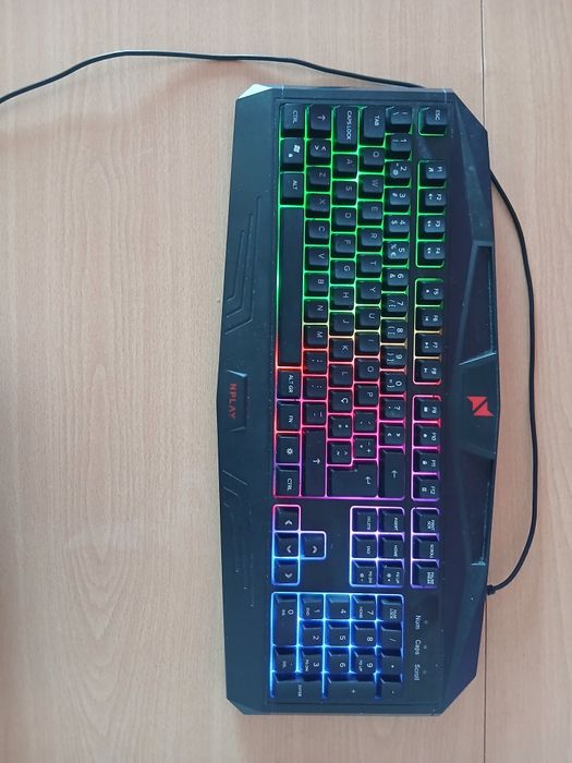 Teclado Gaming NPLAY Control 3.0 (Membrana - Português - Preto)