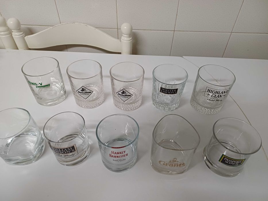 Copos para Whisky 10 unidades