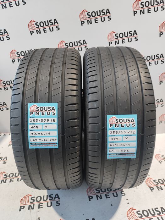 2 pneus semi novos Michelin 255-55R18 - Oferta dos Portes