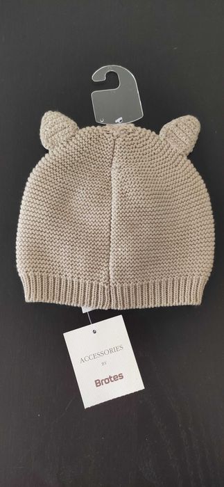Gorro para bebé (gatinho)