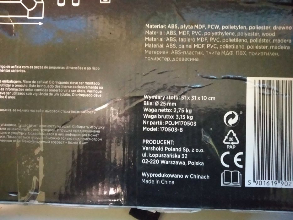 Gra mini bilard stan bdb