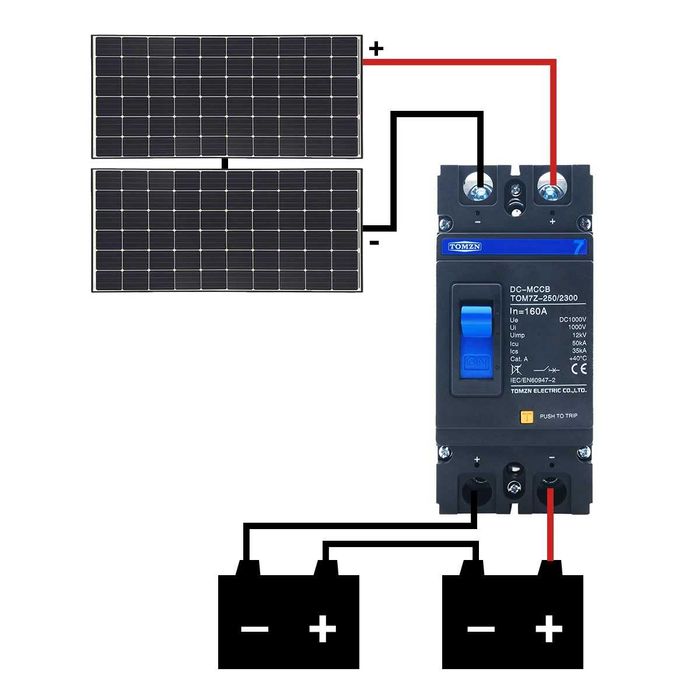 Автомат DC постійного струму 250А TOMZN