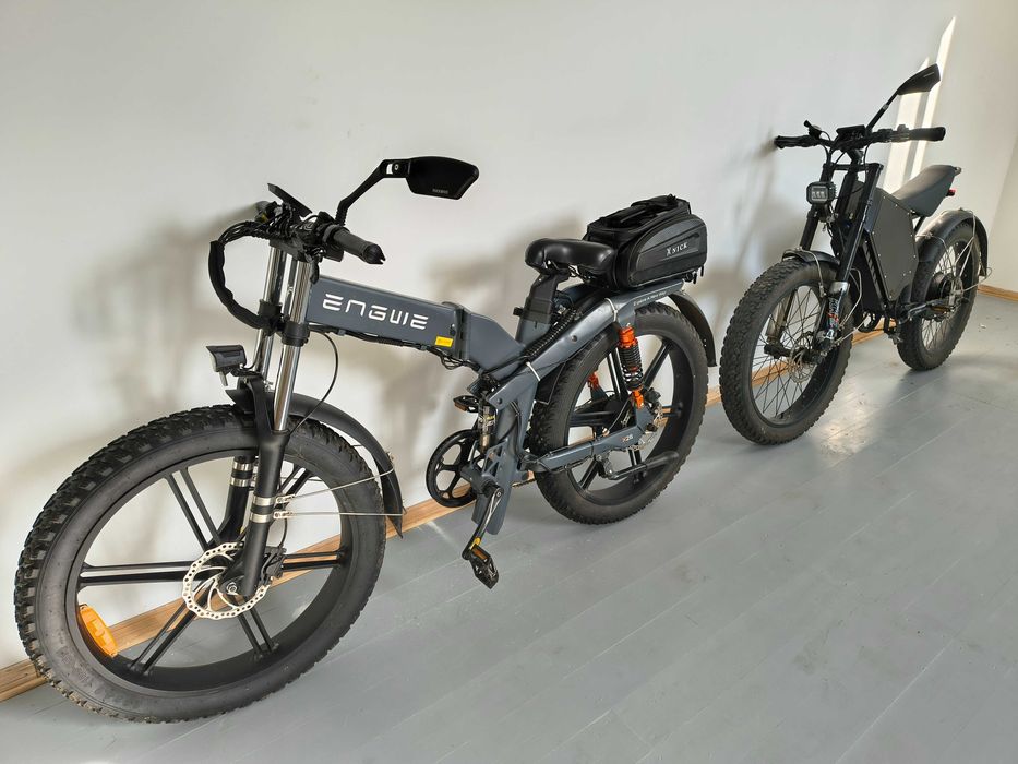 Електровелосипед / Элетровелосипед Engwe X26 Dual Battery 1200W. Рама-трансформер, байк можна траспортувати в авто. Купляв новим літом 2024р.