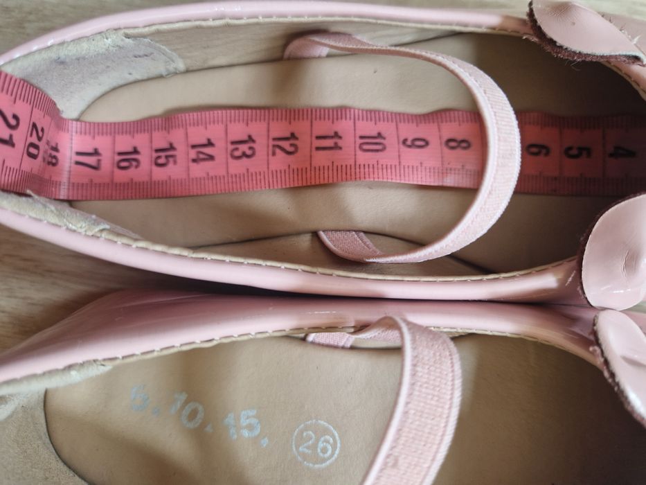 5.10.15 baleriny rozmiar 26 wkładka wew. 17 cm