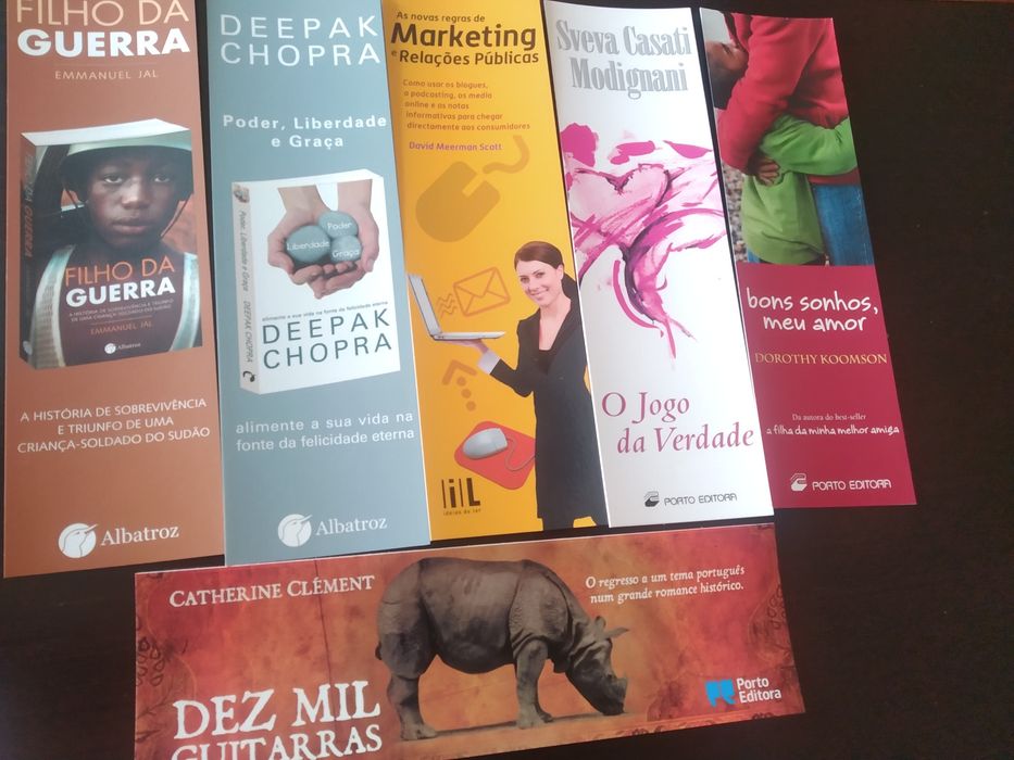 Marcadores de livros
