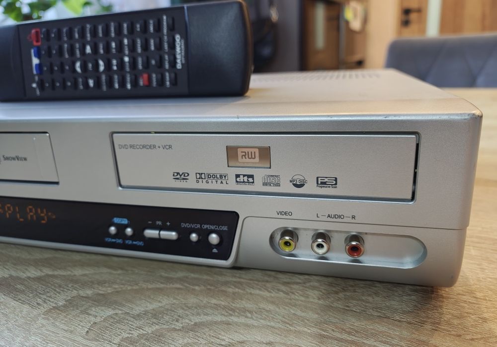 SEG DVRC700 #Nagrywarka DVD VHS #6HD #Hi-Fi Stereo #PL Menu #Pilot ##Przegrywanie VHS na DVD