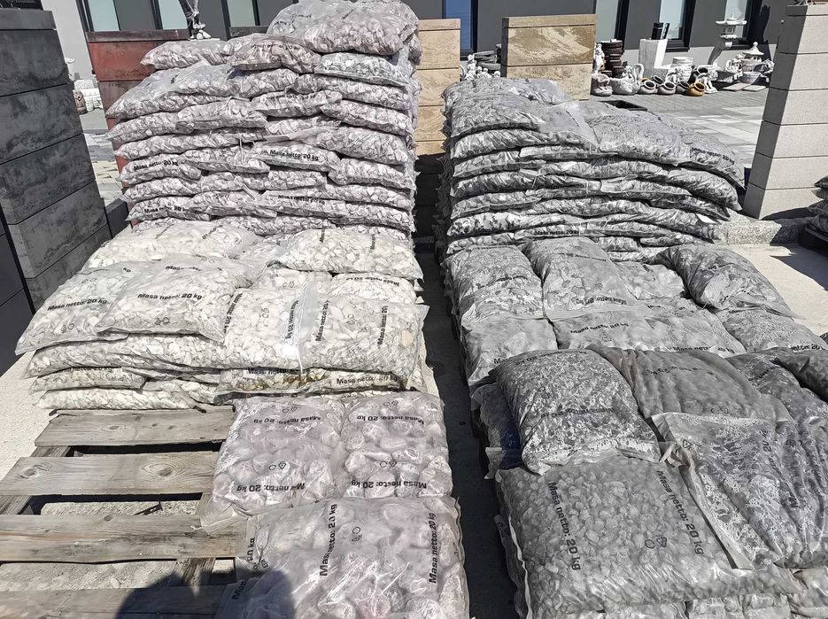 OZDOBNE KRUSZYWA podłoże otoczak grys żwir lawa pumeks keramzyt